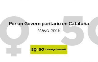 Por un Govern paritario en Cataluña