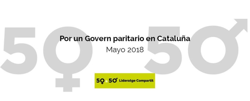 Por un Govern paritario en Cataluña